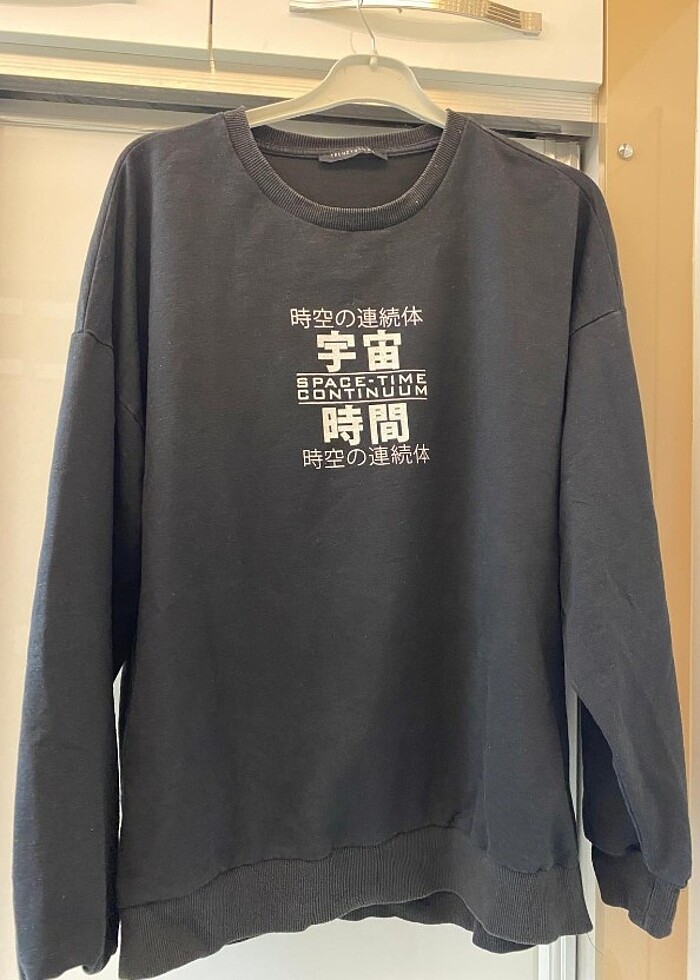 sweat bisiklet yaka  - Görsel 2