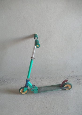 Renkli Yeşil Çocuk Scooter'ı - Görsel 2