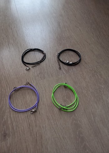 4 adet tam set takı ipi