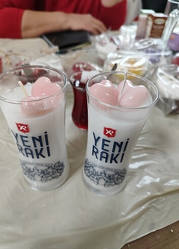 Gerçek Rakı Görünümlü Mum