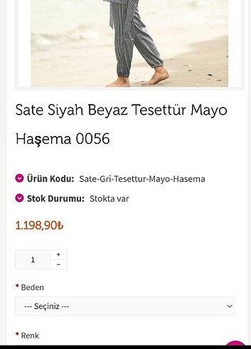 s Beden gri Renk Tesettür haşeme