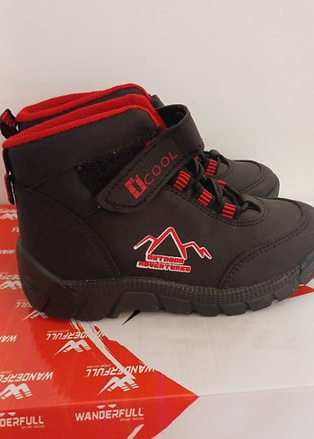 Vicco Kırmızı Erkek Çocuk Spor Botu Velcro
