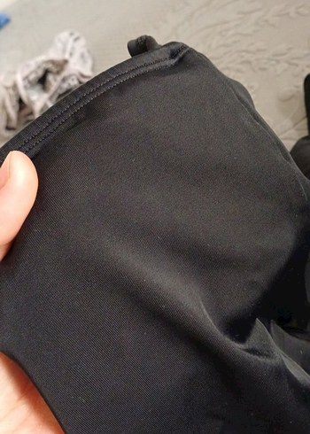 Zara Kadın Siyah Mini Spor mayo Şort