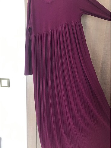 Fendi Bordo abiye uzun elbise