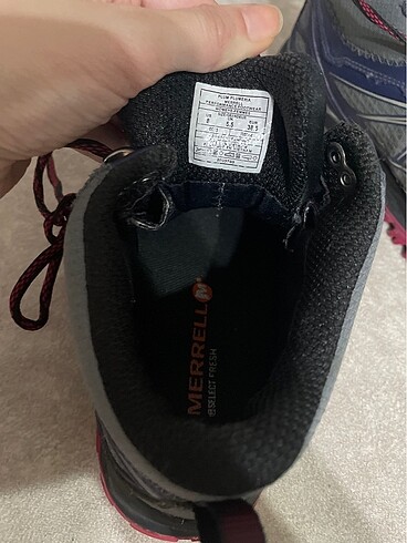 38,5 Beden gri Renk Merrell bot