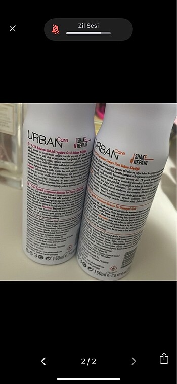 Urban Care Urban care saç köpüğü