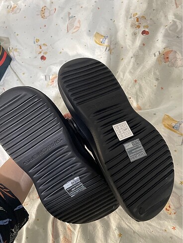 38 Beden siyah Renk Skechers Terlik
