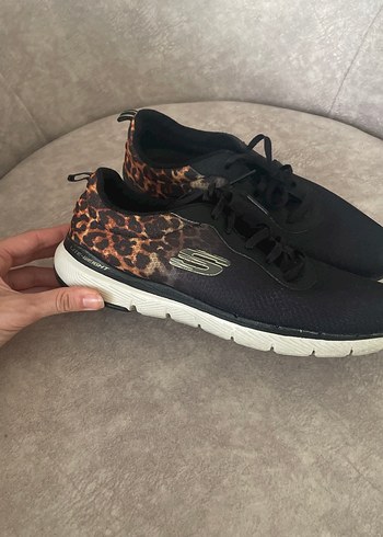 Skechers Skechers Kadın Yılan Desenli Spor Ayakkabı