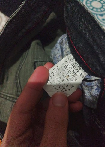 Gri Erkek Kot Pantolon - Görsel 7