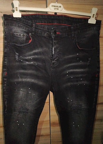 Siyah Kot Pantolon - Görsel 3