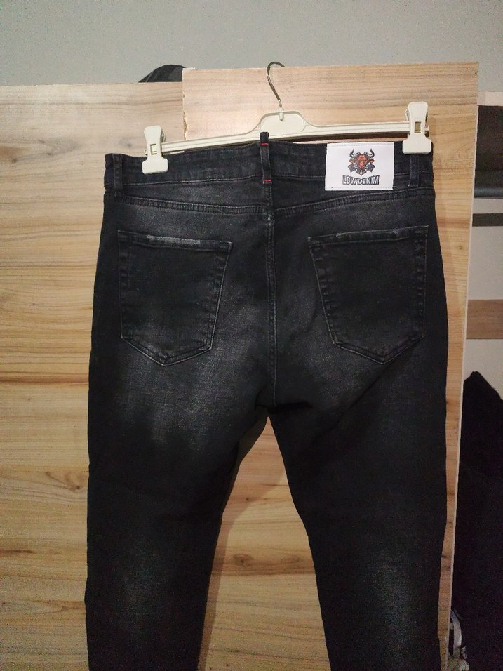 Siyah Kot Pantolon - Görsel 4