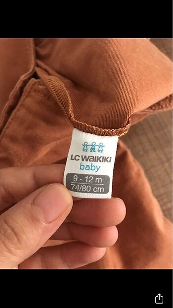 9 Ay Beden turuncu Renk Tulum