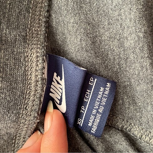 xs Beden gri Renk nike esofman