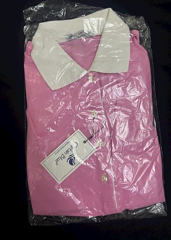 Düğmeli Pembe Gömlek