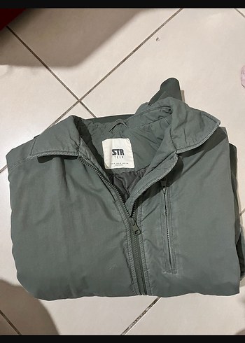 Stradivarius Yeşil mont