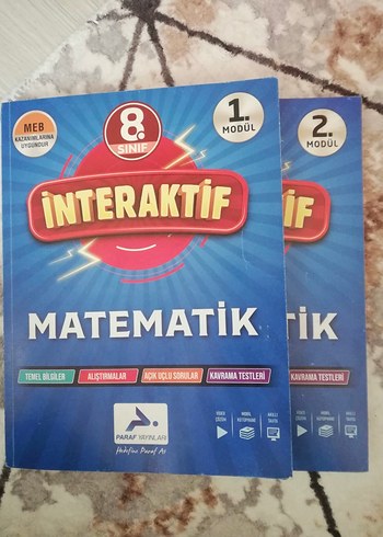 8. Sınıf İnteraktif Matematik Modül Kitapları