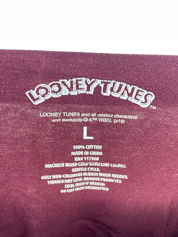 l Beden bordo Renk Looney Tunes T-shirt %70 İndirimli.
