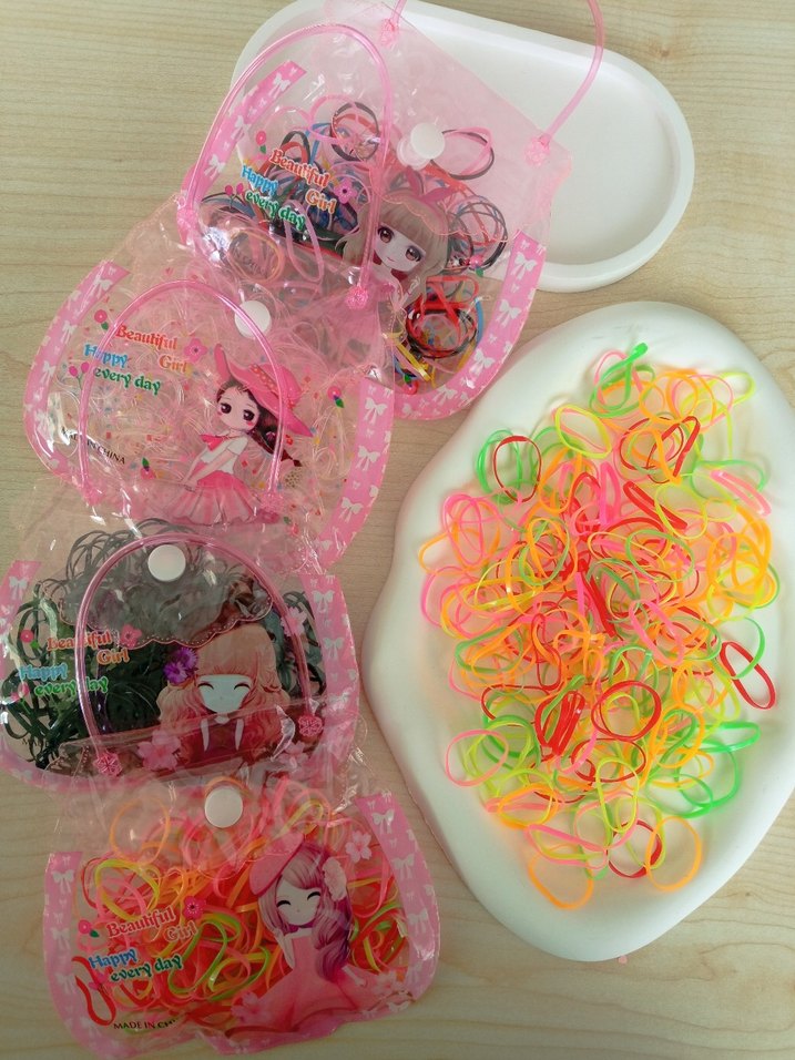 Renkli Elastik Çocuk Saç Tokaları - Görsel 2