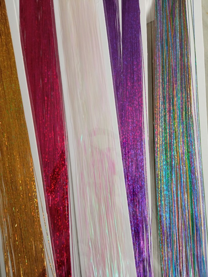 renkli saç tinseli - Görsel 3