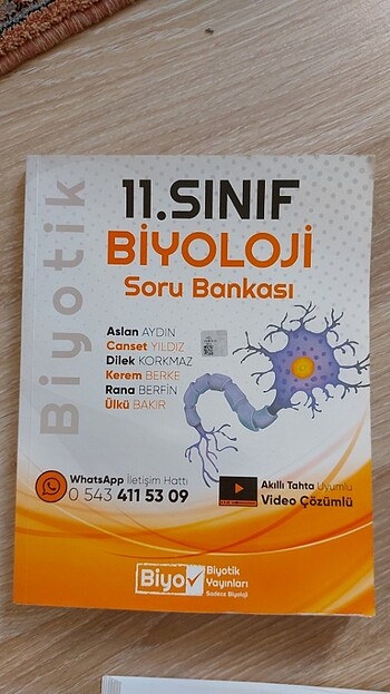 biyotik 11. sınıf soru bankası biyoloji