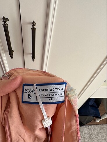 44 Beden çeşitli Renk Perspective renkli elbise