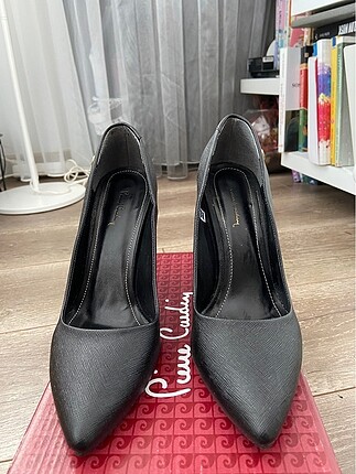 Pierre cardin siyah stiletto