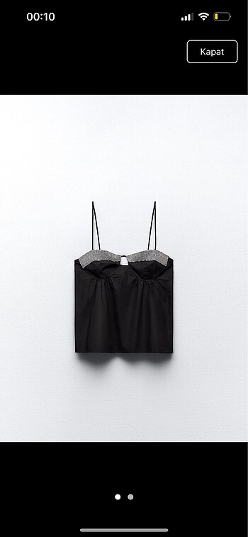 Zara poplin bluz