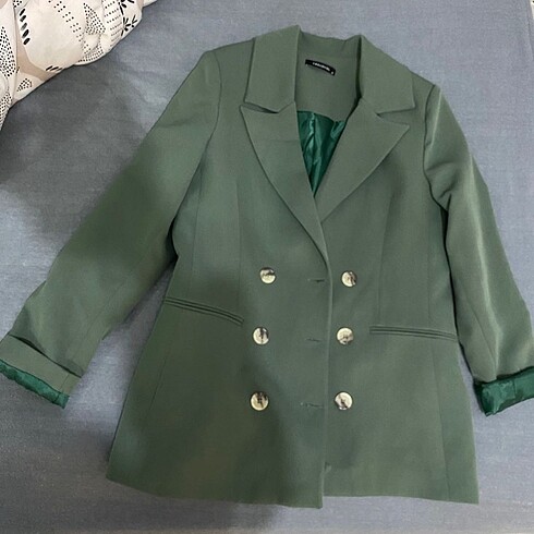 trendyolmilla haki blazer