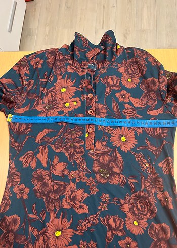 ZARA Çiçek Desenli Uzun Kollu Bohem Elbise - Görsel 3