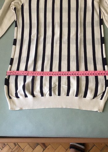 MUDO ÇİZGİLİ KAZAK - Görsel 3