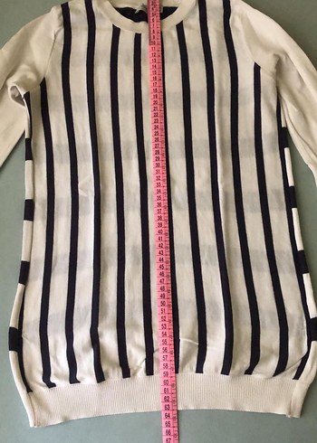 MUDO ÇİZGİLİ KAZAK - Görsel 4