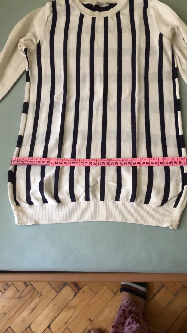 MUDO ÇİZGİLİ KAZAK - Görsel 3