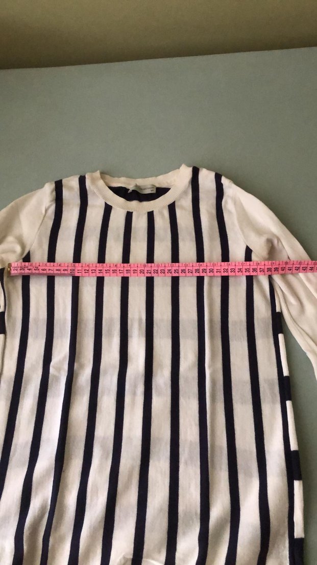 MUDO ÇİZGİLİ KAZAK - Görsel 2