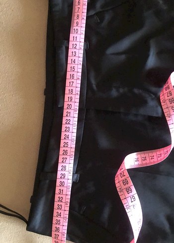 ADL Siyah Kadın Ofis Kumaş Pantolon - Görsel 12