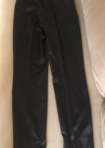 ADL Siyah Kadın Ofis Kumaş Pantolon - Görsel 8