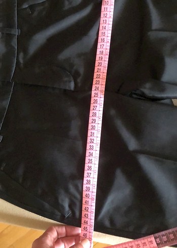 ADL Siyah Kadın Ofis Kumaş Pantolon - Görsel 13