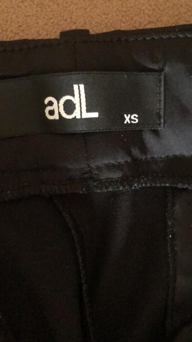 ADL Siyah Kadın Ofis Kumaş Pantolon - Görsel 4