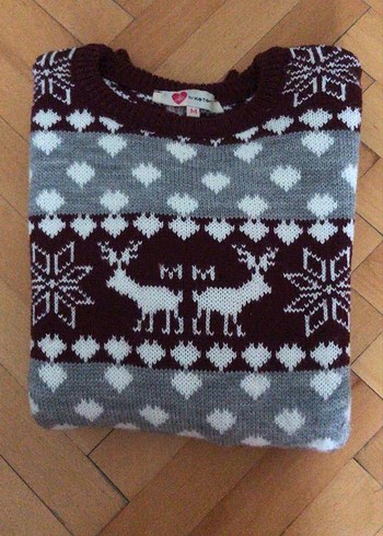 KOTON OLE GEYİK DESENLİ KAZAK - Görsel 10