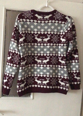 KOTON OLE GEYİK DESENLİ KAZAK - Görsel 2