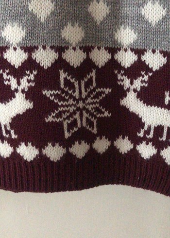 KOTON OLE GEYİK DESENLİ KAZAK - Görsel 3