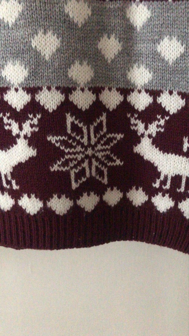 KOTON OLE GEYİK DESENLİ KAZAK - Görsel 3