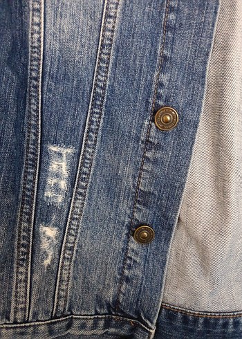 orijinal mavi  Kadın Denim Ceket - Görsel 4