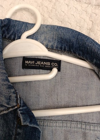 orijinal mavi  Kadın Denim Ceket - Görsel 5