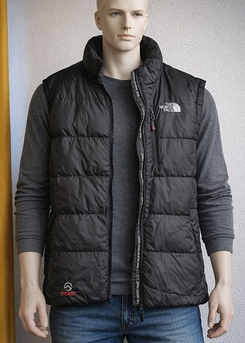 orijinal  marka Siyah Fermuarlı Erkek Yelek - Görsel 11