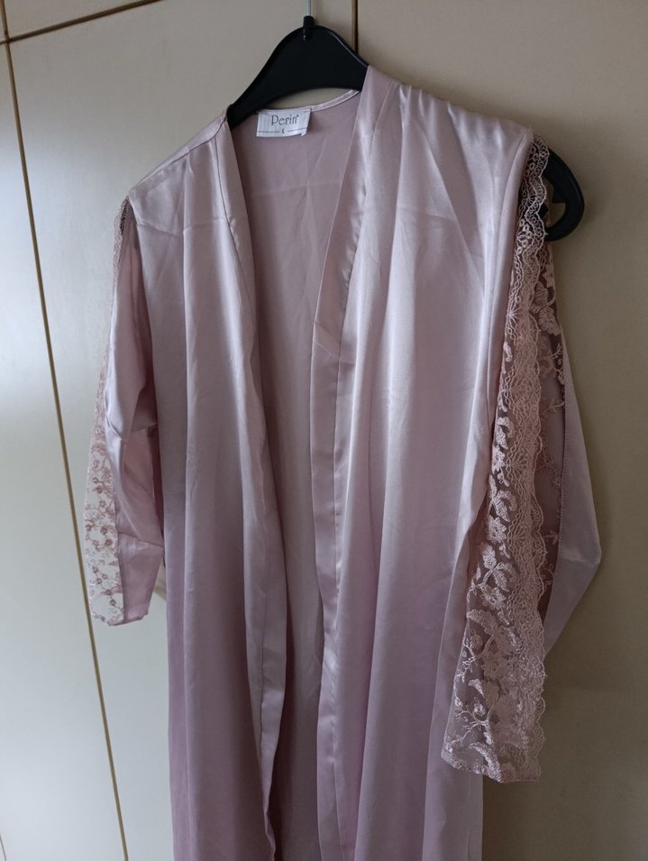 Perin Saten Gecelik - Görsel 5