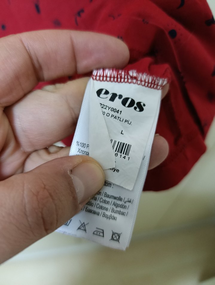 Eros Erkek Pijama Üstü - Görsel 3