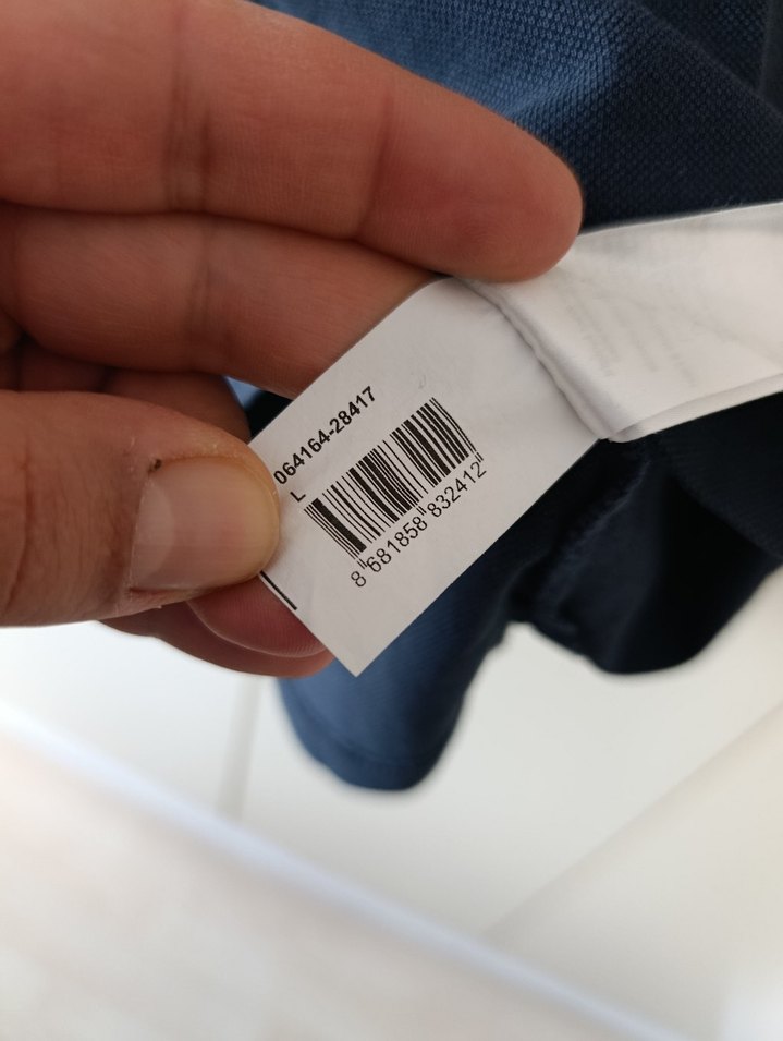 Mavi Erkek Polo Tişört - Görsel 3