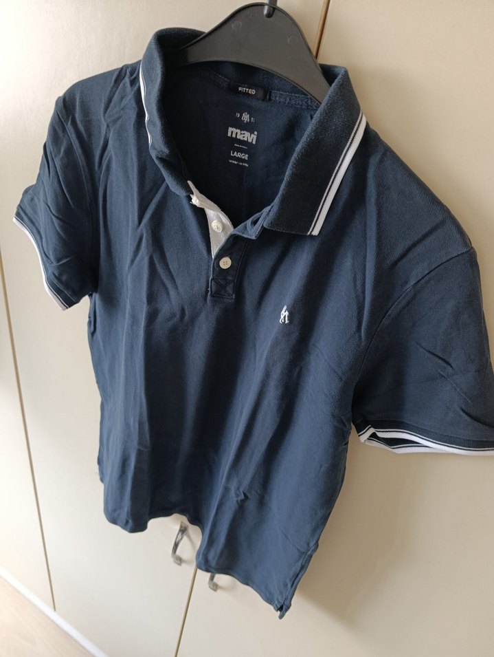 Mavi Erkek Polo Tişört - Görsel 5