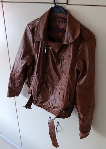 Decoy Kadın Deri Biker Ceket - Görsel 4