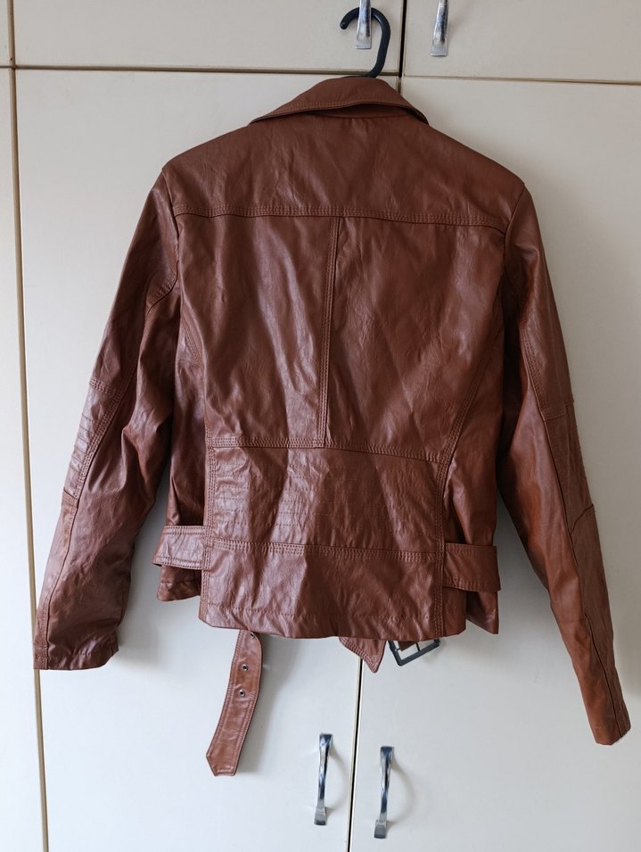 Decoy Kadın Deri Biker Ceket - Görsel 2